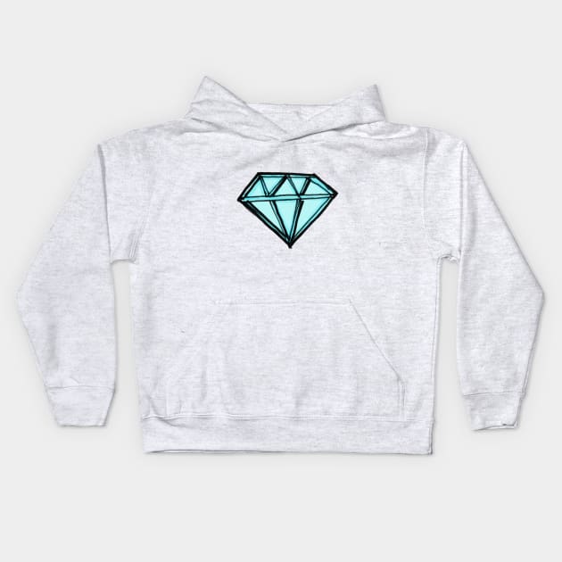 Diamond Kids Hoodie by enoogs